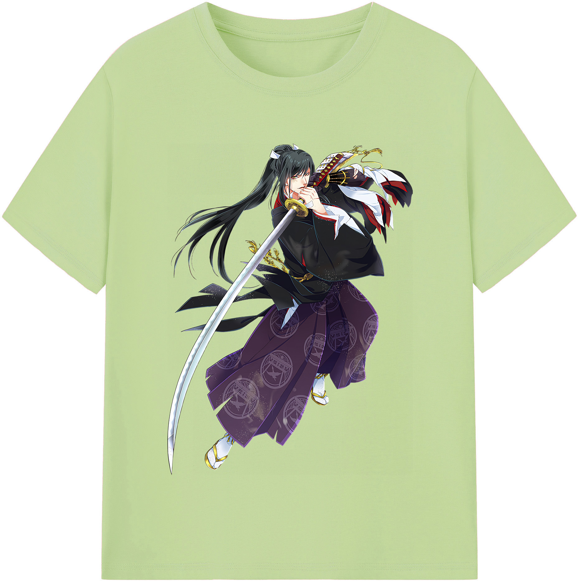 （画像用） 刀剣乱舞 Touken Ranbu 綿100％半袖Tシャツ（フロントプリント）